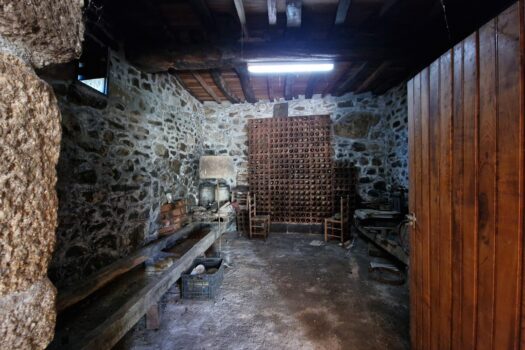 VENDIDO. En venta casa de piedra con bodega y viñedo