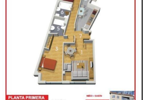 Pisos de obra nueva en Miño con garaje y trastero